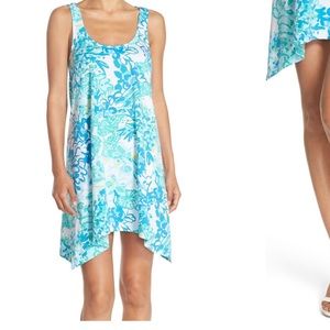 Lily Pulitzer m cotton swing dress blue